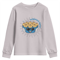 Funny Hanukkah Sufganiyah Jelly Donut Squad Gift Youth Sweatshirt - Wonder Print Shop