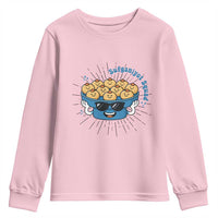 Funny Hanukkah Sufganiyah Jelly Donut Squad Gift Youth Sweatshirt - Wonder Print Shop