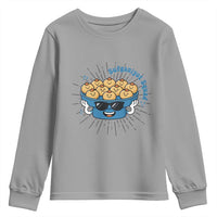 Funny Hanukkah Sufganiyah Jelly Donut Squad Gift Youth Sweatshirt - Wonder Print Shop