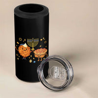 Hanukkah Sufganiyah And Latke Lifting Menorah 4 in 1 Can Cooler Tumbler Funny Holiday Gift - Wonder Print Shop