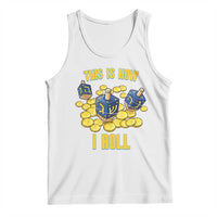 Funny Hanukkah Dreidel Tank Top This Is How I Roll Gift - Wonder Print Shop