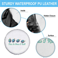 Hanukkah Dreidel Spare Tire Cover This Is How I Roll Jewish Holiday Gift - Wonder Print Shop