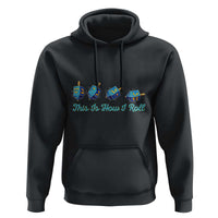 Hanukkah Dreidel Hoodie This Is How I Roll Jewish Holiday Gift - Wonder Print Shop