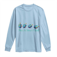 Hanukkah Dreidel Long Sleeve Shirt This Is How I Roll Jewish Holiday Gift - Wonder Print Shop
