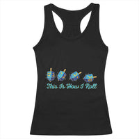 Hanukkah Dreidel Racerback Tank Top This Is How I Roll Jewish Holiday Gift - Wonder Print Shop