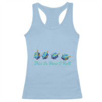 Hanukkah Dreidel Racerback Tank Top This Is How I Roll Jewish Holiday Gift - Wonder Print Shop