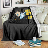 This Is How I Roll Throw Blanket Jewish Holiday Dreidel Gift - Wonder Print Shop