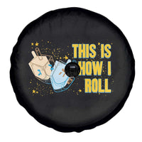 This Is How I Roll Spare Tire Cover Jewish Holiday Dreidel Gift - Wonder Print Shop
