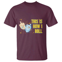 This Is How I Roll T Shirt Jewish Holiday Dreidel Gift - Wonder Print Shop