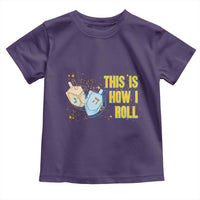 This Is How I Roll Toddler T Shirt Jewish Holiday Dreidel Gift - Wonder Print Shop