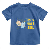 This Is How I Roll Toddler T Shirt Jewish Holiday Dreidel Gift - Wonder Print Shop