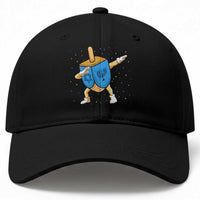 Funny Hanukkah Dreidel Dabbing Holiday Gift Baseball Cap