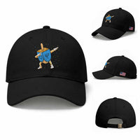 Funny Hanukkah Dreidel Dabbing Holiday Gift Baseball Cap