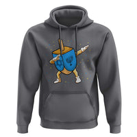 Funny Hanukkah Dreidel Dabbing Holiday Gift Hoodie - Wonder Print Shop