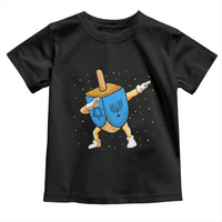 Funny Hanukkah Dreidel Dabbing Holiday Gift Toddler T Shirt - Wonder Print Shop