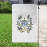 Hanukkah Flower Menorah Star Of David Garden Flag Gift For Women - Wonder Print Shop