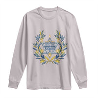 Hanukkah Flower Menorah Star Of David Long Sleeve Shirt Gift For Women - Wonder Print Shop