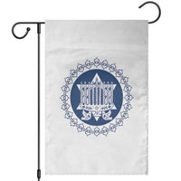 Hanukkah Vintage Menorah Peace Doves Garden Flag Festival Of Lights Gift - Wonder Print Shop