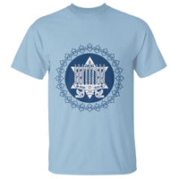 Hanukkah Vintage Menorah Peace Doves T Shirt Festival Of Lights Gift - Wonder Print Shop