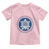 Hanukkah Vintage Menorah Peace Doves Toddler T Shirt Festival Of Lights Gift - Wonder Print Shop