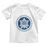 Hanukkah Vintage Menorah Peace Doves Toddler T Shirt Festival Of Lights Gift - Wonder Print Shop
