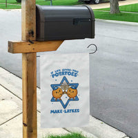 Funny Hanukkah Gift Garden Flag If Life Gives You Potatoes Make Latkes - Wonder Print Shop