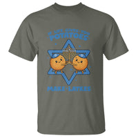 Funny Hanukkah Gift T Shirt If Life Gives You Potatoes Make Latkes - Wonder Print Shop