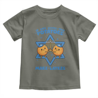 Funny Hanukkah Gift Toddler T Shirt If Life Gives You Potatoes Make Latkes - Wonder Print Shop