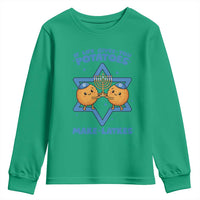 Funny Hanukkah Gift Youth Sweatshirt If Life Gives You Potatoes Make Latkes - Wonder Print Shop