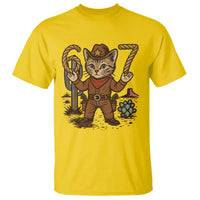 Funny Cowcat Six Seven Meme T Shirt Gen Alpha 67 Trend Gift - Wonder Print Shop