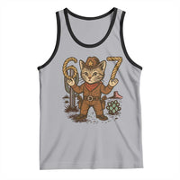 Funny Cowcat Six Seven Meme Tank Top Gen Alpha 67 Trend Gift - Wonder Print Shop