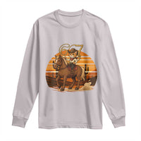 Funny Cowcat Six Seven Meme Long Sleeve Shirt Western 67 Trend Gift - Wonder Print Shop