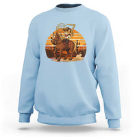 Funny Cowcat Six Seven Meme Sweatshirt Western 67 Trend Gift - Wonder Print Shop