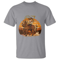 Funny Cowcat Six Seven Meme T Shirt Western 67 Trend Gift - Wonder Print Shop