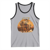 Funny Cowcat Six Seven Meme Tank Top Western 67 Trend Gift - Wonder Print Shop