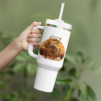 Funny Cowcat Six Seven Meme Tumbler With Handle Western 67 Trend Gift - Wonder Print Shop