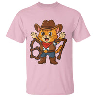 Funny Six Seven Meme Cowcat T Shirt Gen Alpha Slang Gift - Wonder Print Shop