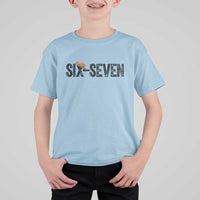 Six Seven Meme Gen Alpha Cowboy Hat T Shirt For Kid Funny Western Gift - Wonder Print Shop
