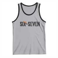 Six Seven Meme Gen Alpha Cowboy Hat Tank Top Funny Western Gift - Wonder Print Shop