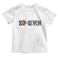Six Seven Meme Gen Alpha Cowboy Hat Toddler T Shirt Funny Western Gift - Wonder Print Shop