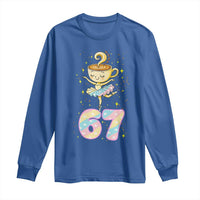 Funny Ballerina Cappuccina Ballet Six Seven Long Sleeve Shirt Brainrot Meme Pastel Gift - Wonder Print Shop