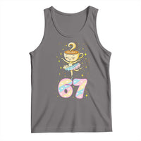 Funny Ballerina Cappuccina Ballet Six Seven Tank Top Brainrot Meme Pastel Gift - Wonder Print Shop
