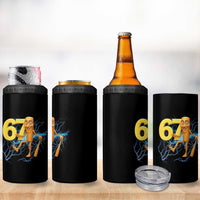 Tung Tung Sahur Six Seven Meme 4 in 1 Can Cooler Tumbler Funny Gen Z Alpha Gift - Wonder Print Shop