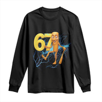 Tung Tung Sahur Six Seven Meme Long Sleeve Shirt Funny Gen Z Alpha Gift - Wonder Print Shop