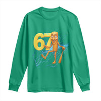 Tung Tung Sahur Six Seven Meme Long Sleeve Shirt Funny Gen Z Alpha Gift - Wonder Print Shop
