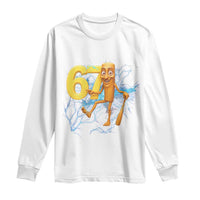 Tung Tung Sahur Six Seven Meme Long Sleeve Shirt Funny Gen Z Alpha Gift - Wonder Print Shop