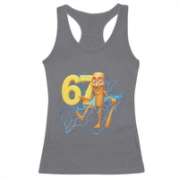 Tung Tung Sahur Six Seven Meme Racerback Tank Top Funny Gen Z Alpha Gift - Wonder Print Shop