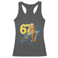 Tung Tung Sahur Six Seven Meme Racerback Tank Top Funny Gen Z Alpha Gift - Wonder Print Shop