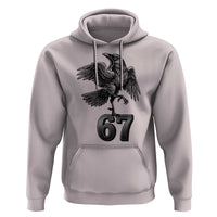 Funny Raven Brainrot Six Seven Meme Gift Hoodie - Wonder Print Shop