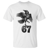 Funny Raven Brainrot Six Seven Meme Gift T Shirt - Wonder Print Shop